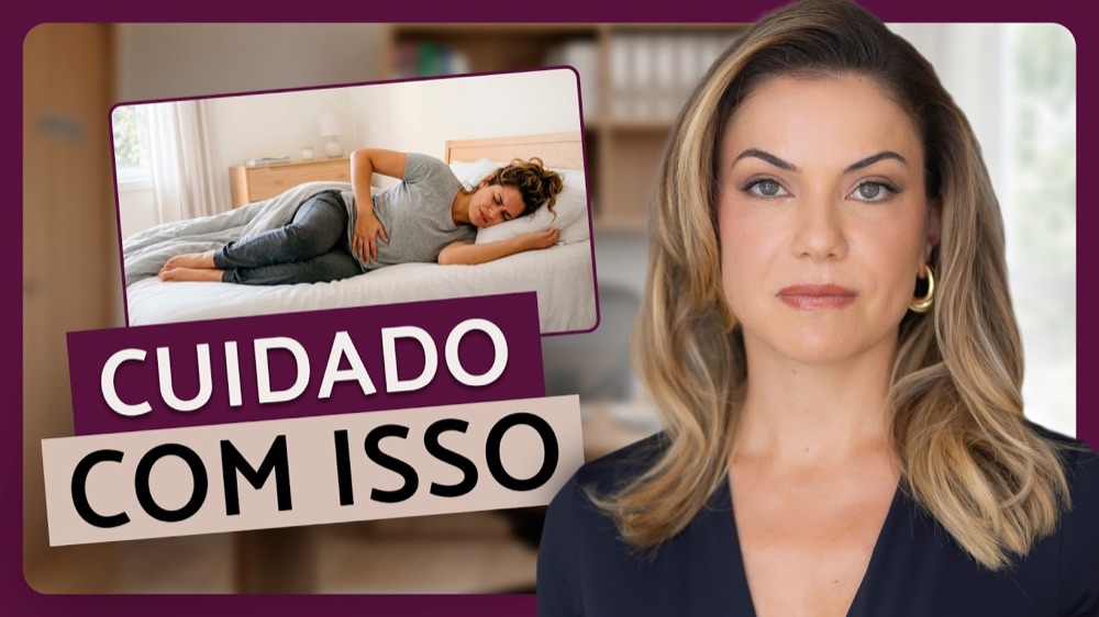 Capa do vídeo sobre erros que pioram a endometriose